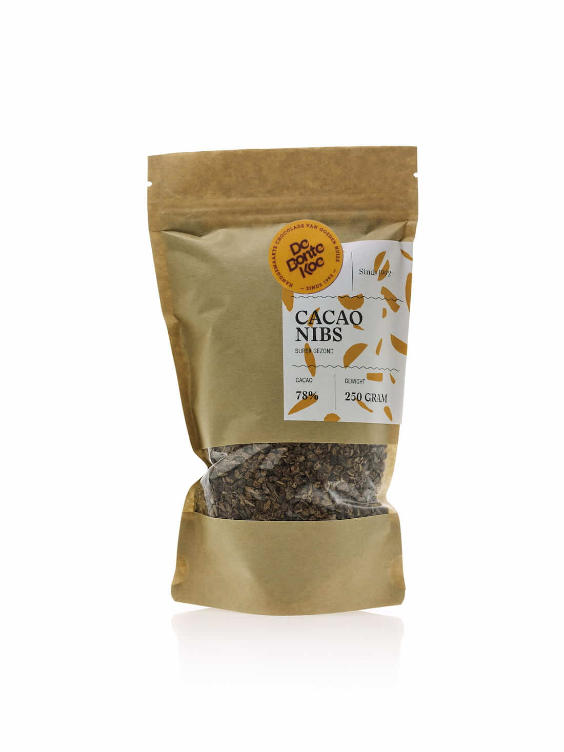 Vegan cacao nibs van De Bonte Koe, perfect voor de bewuste zoetekauw