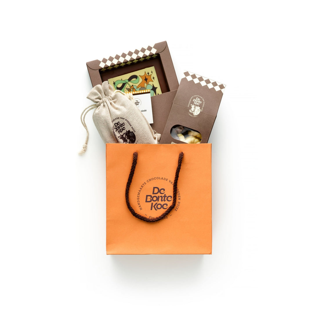 Chocolade Kerstpakket | Medium - De Bonte Koe