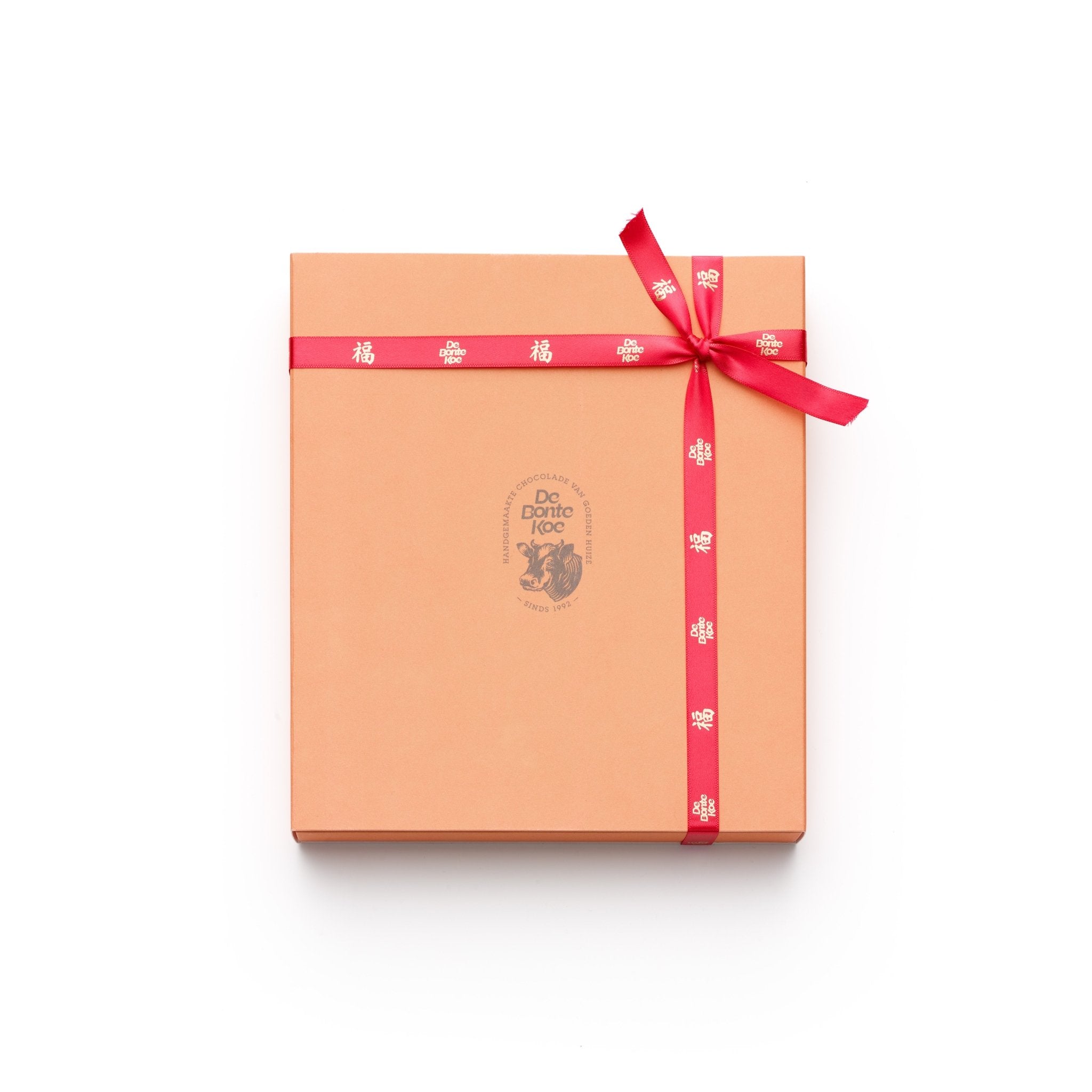 Chocolade Wenskaart I Chinees Nieuwjaar - De Bonte Koe