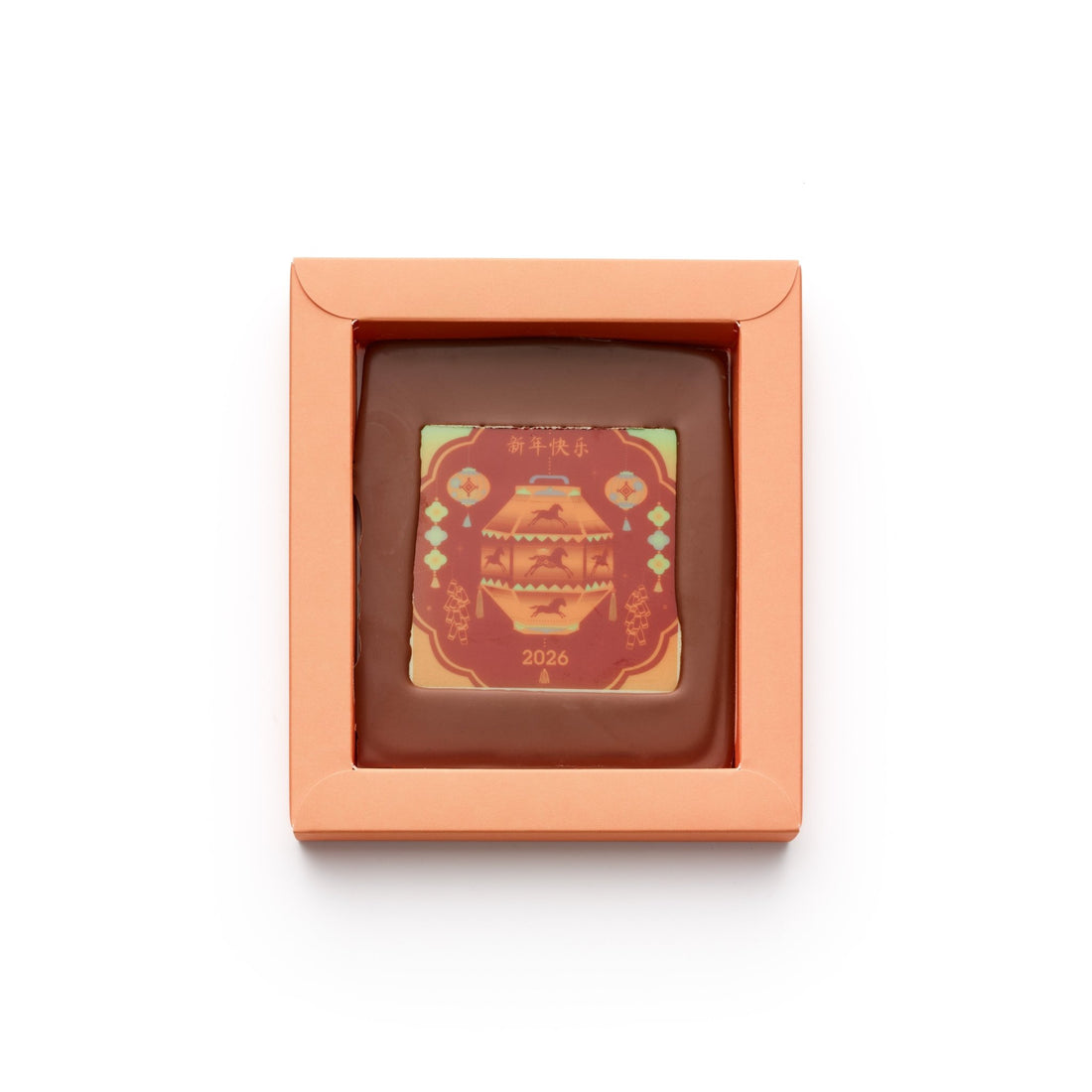 Chocolade Wenskaart I Chinees Nieuwjaar - De Bonte Koe