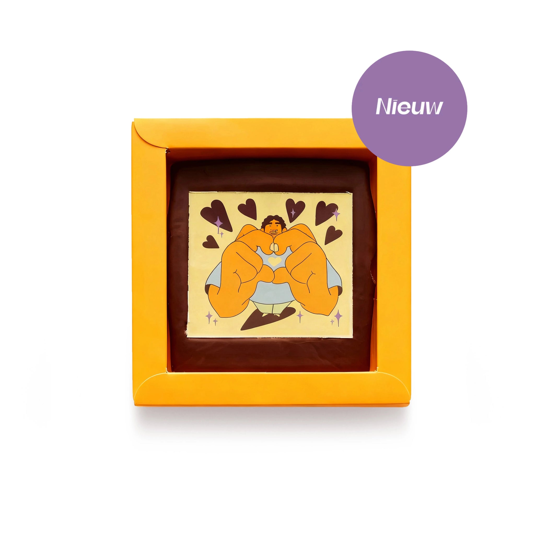 Chocolade Wenskaart | Liefde - De Bonte Koe