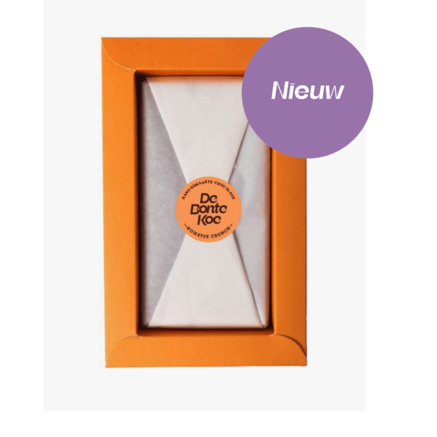 Deluxe reep | Noisette Crunch melkchocolade - De Bonte Koe
