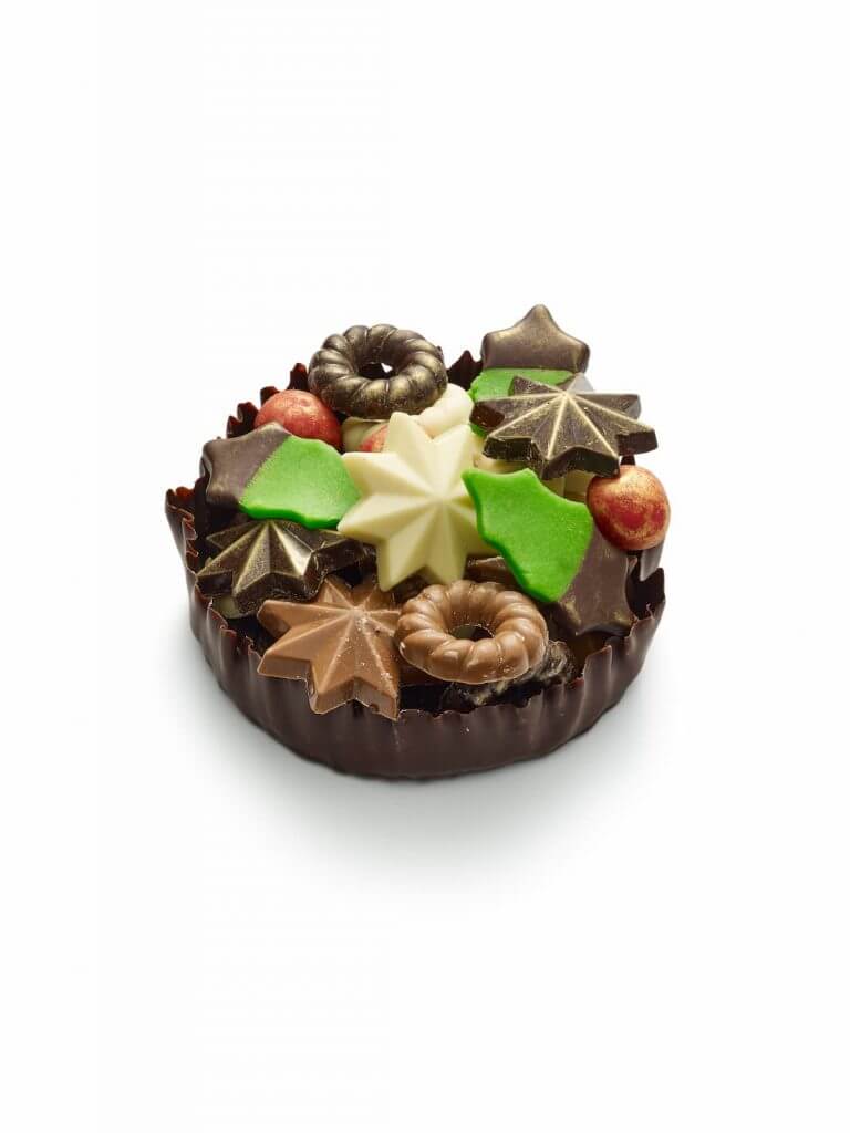 Chocolade Kerstbonbonnière