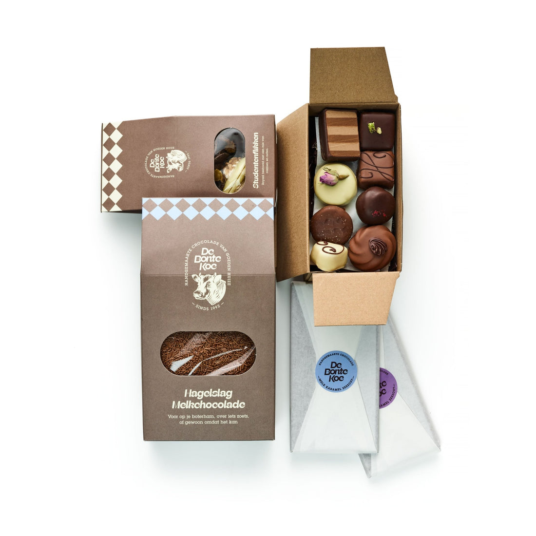 Mega chocolade pakket - De Bonte Koe