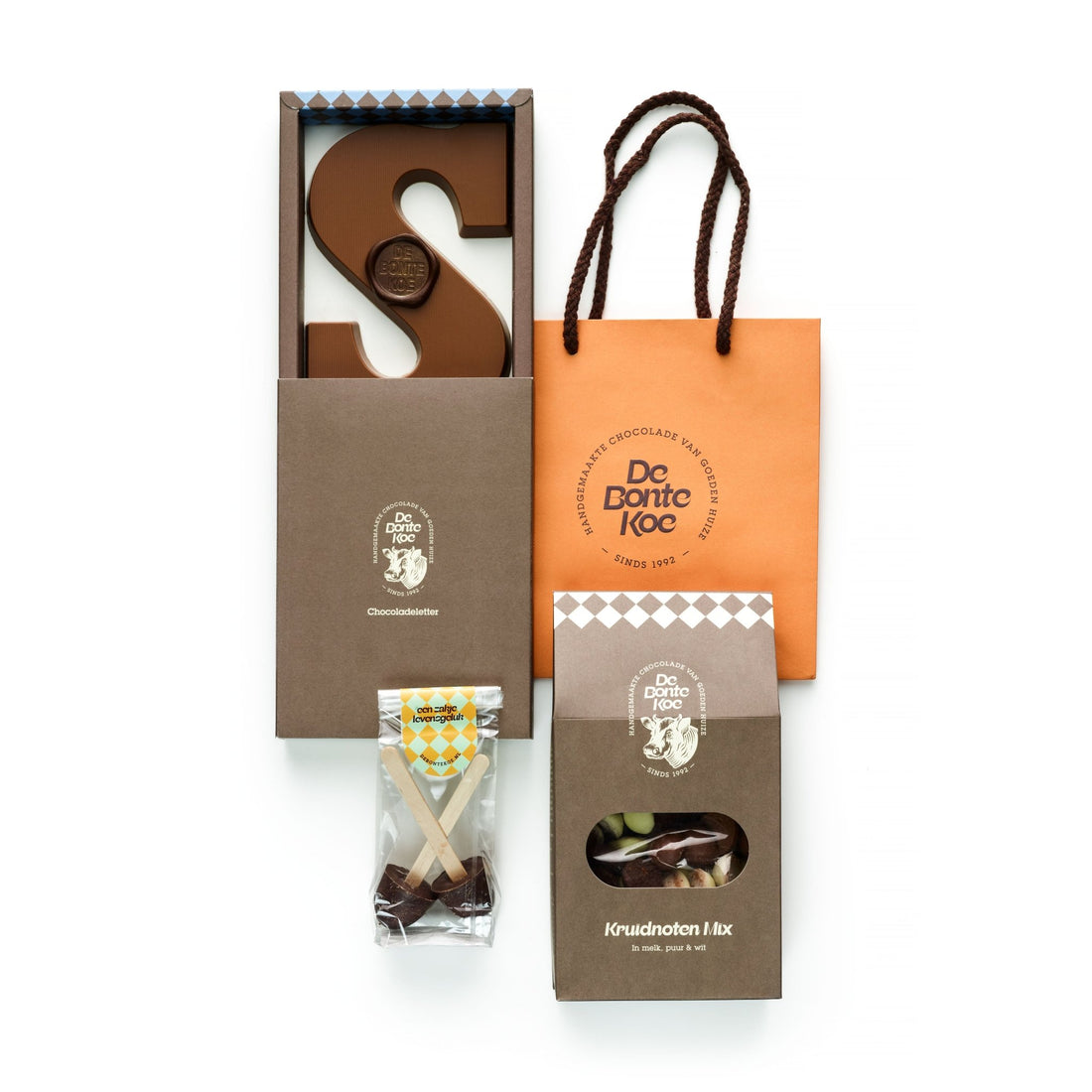 Sinterklaas Chocoladepakket - De Bonte Koe