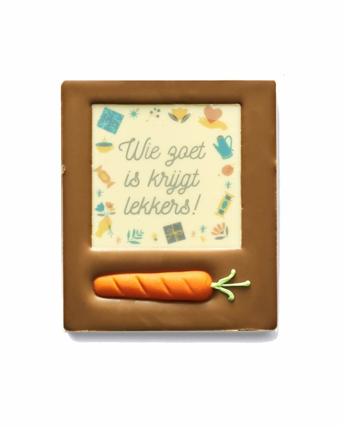 Chocolade Wenskaart | Sinterklaas
