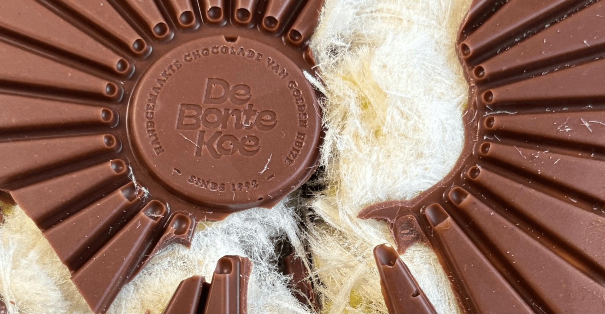 De Bonte Koe introduceert de Pistache Floss chocoladereep - De Bonte Koe