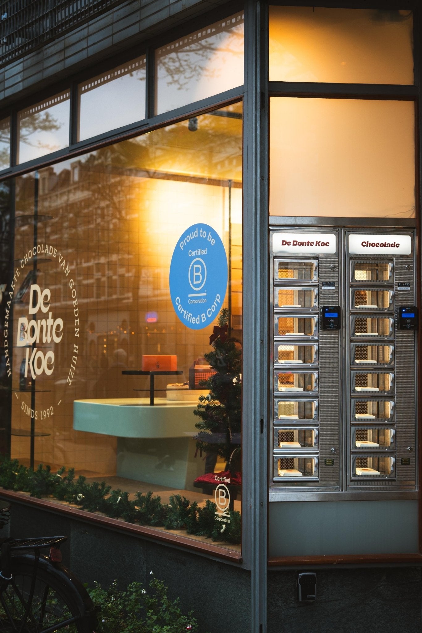 De Bonte Koe op de Nieuwe Binnenweg – ontdek de 24/7 chocomaat in Rotterdam - De Bonte Koe