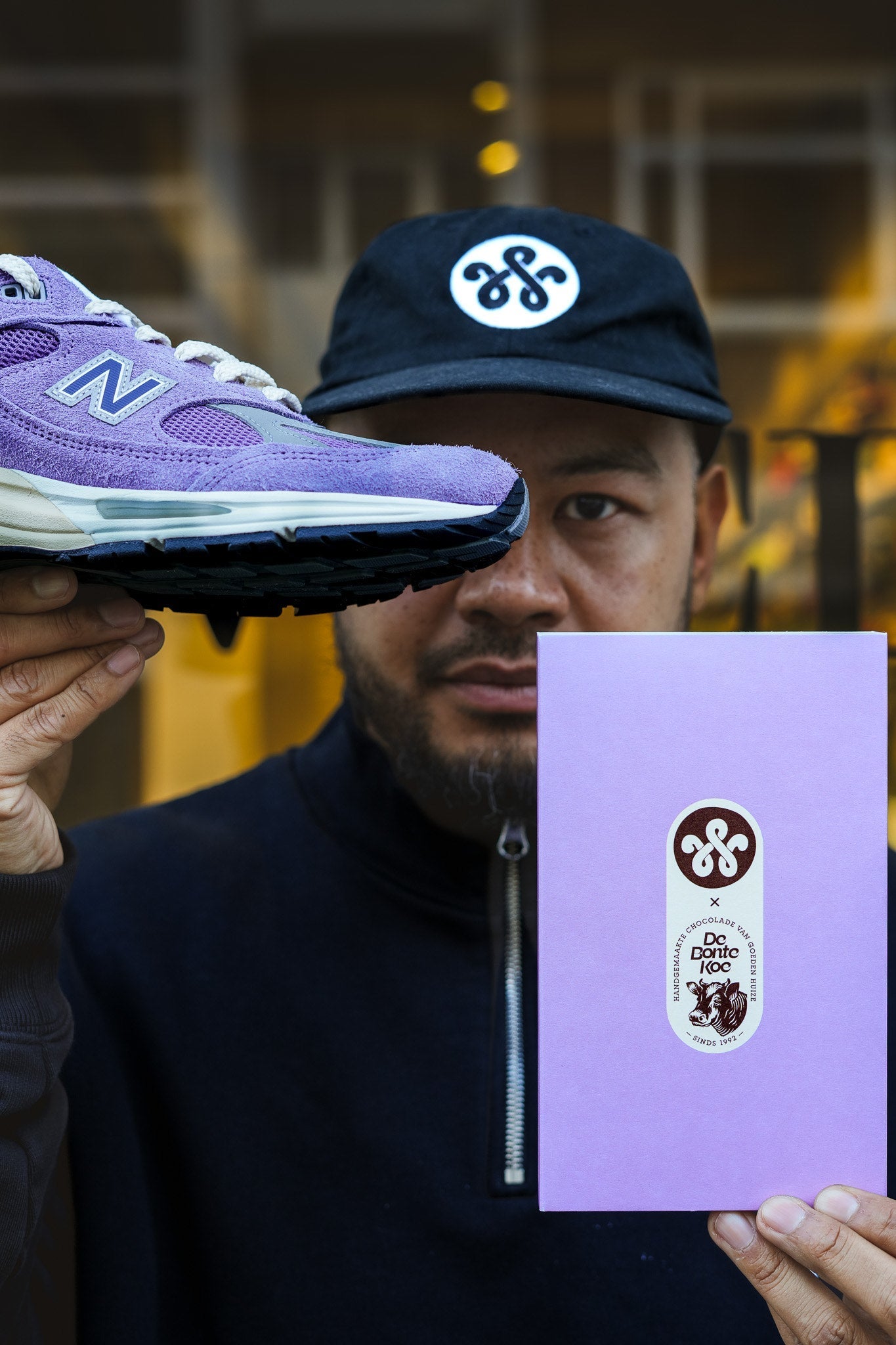 WOEI x De Bonte Koe: Ontdek de Limited Edition Ube Crunch Bar - De Bonte Koe