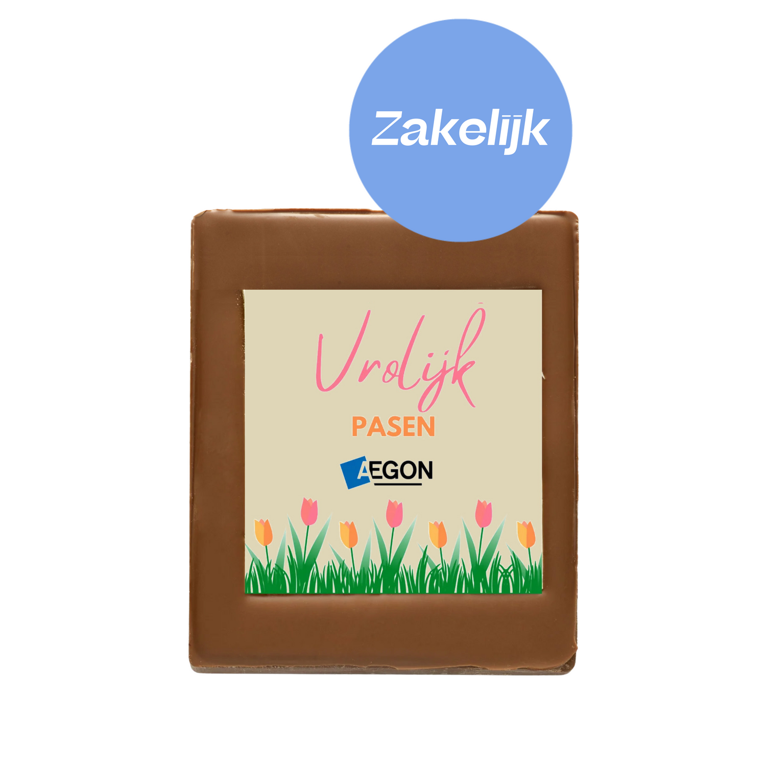 Personalized Chocolate Greeting Card | Happy Easter