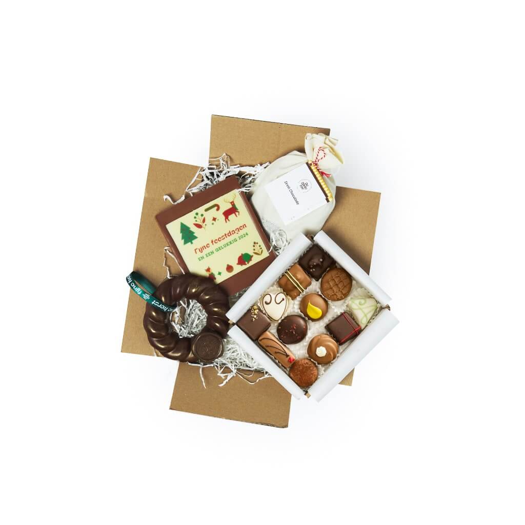 Chocolate Christmas package | Large