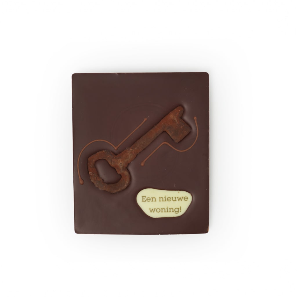 Chocolade Wenskaart | Verhuisd