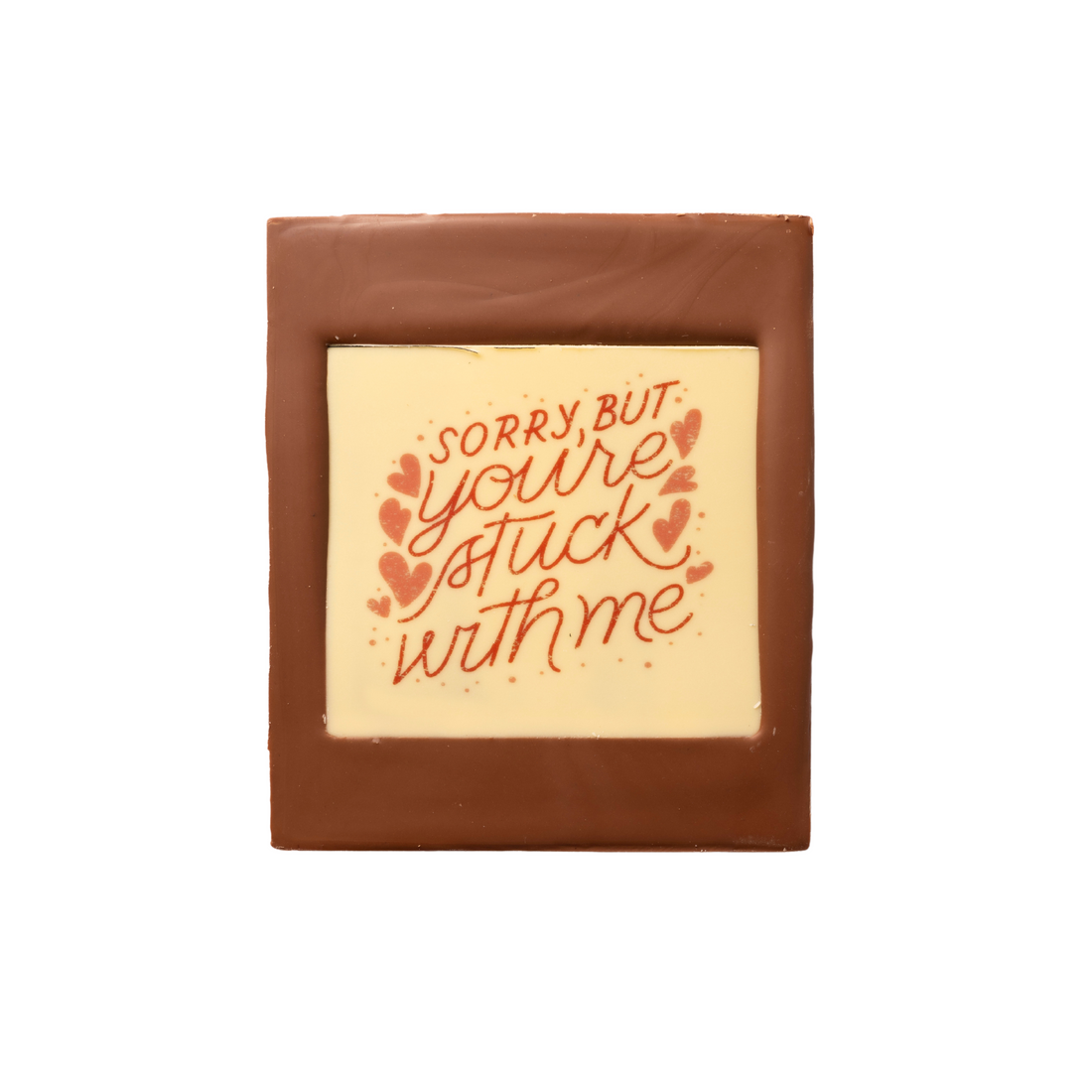 Chocolate Greeting Card | Stuck with me