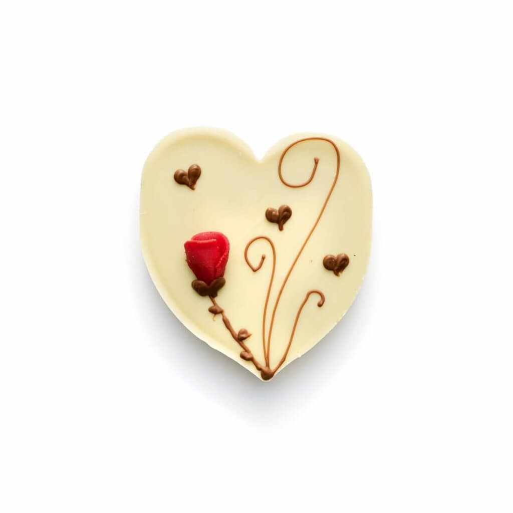 Letterbox chocolate heart