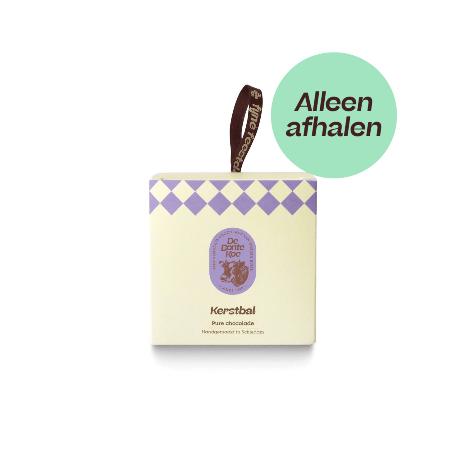 Chocolade Kerstbal - De Bonte Koe