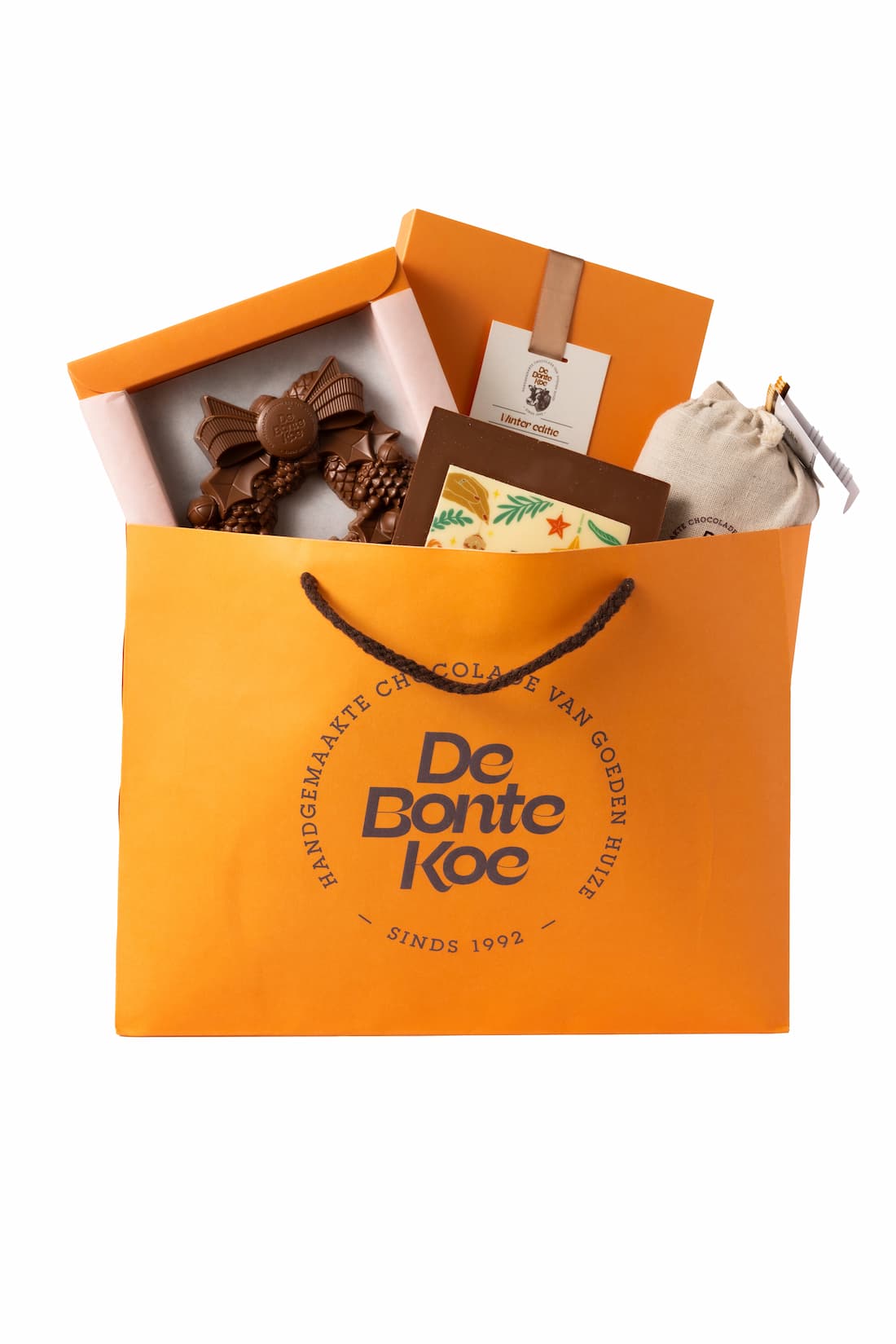 Chocolade Kerstpakket | Large - De Bonte Koe