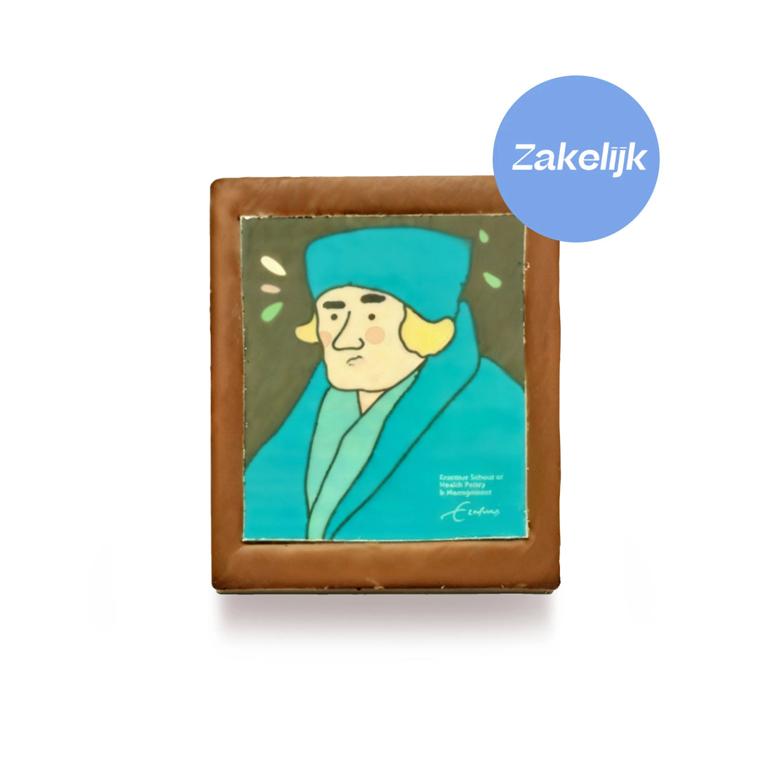 Chocolade Wenskaart | Eigen Ontwerp - De Bonte Koe