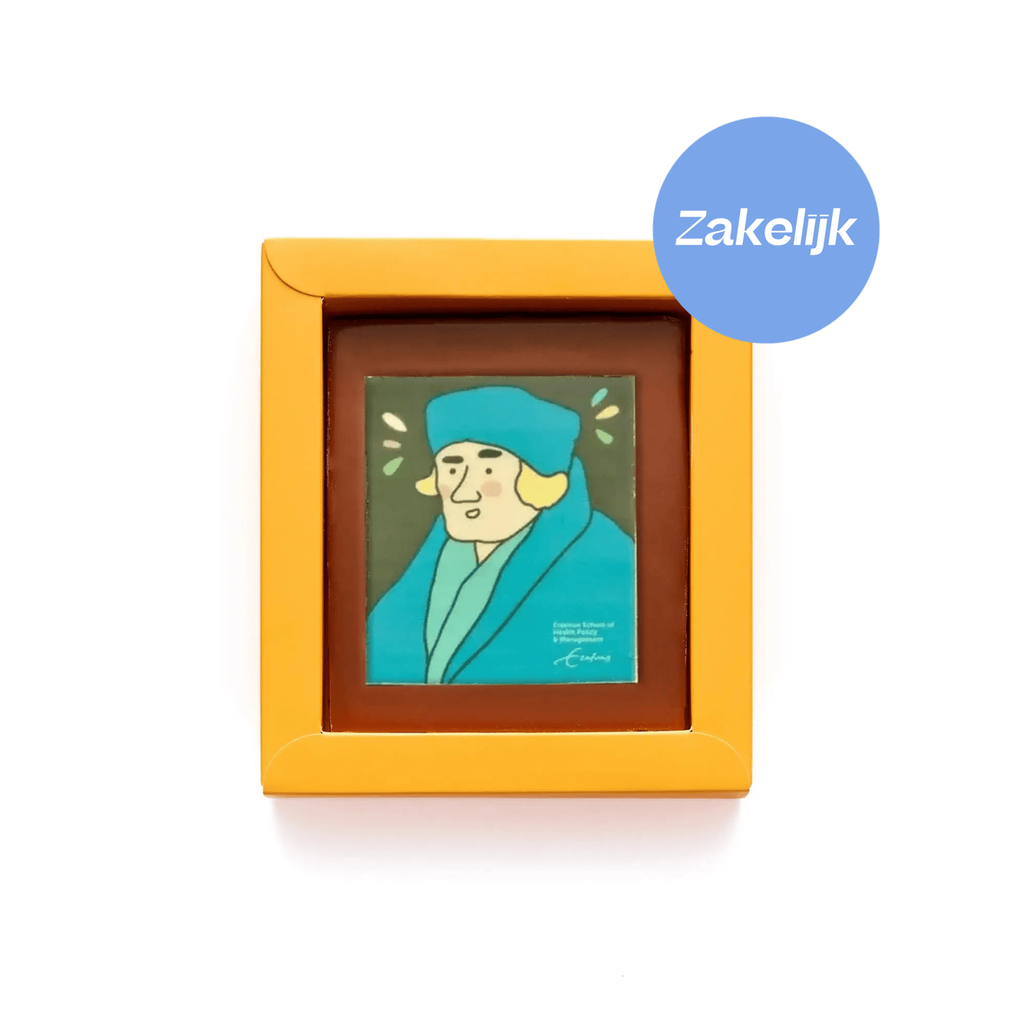 Chocolade Wenskaart | Eigen Ontwerp - De Bonte Koe