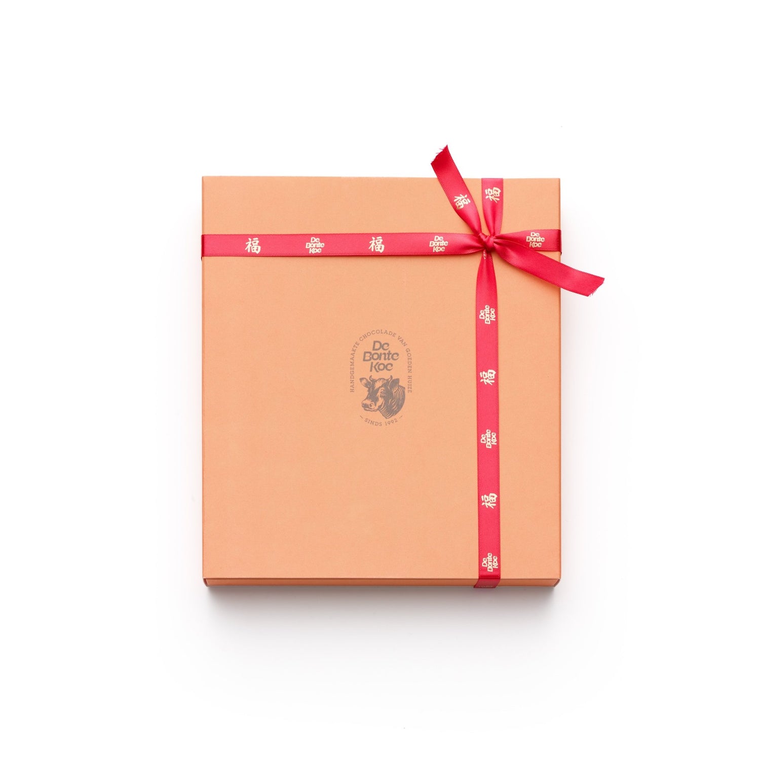 Chocolade Wenskaart I Chinees Nieuwjaar - De Bonte Koe