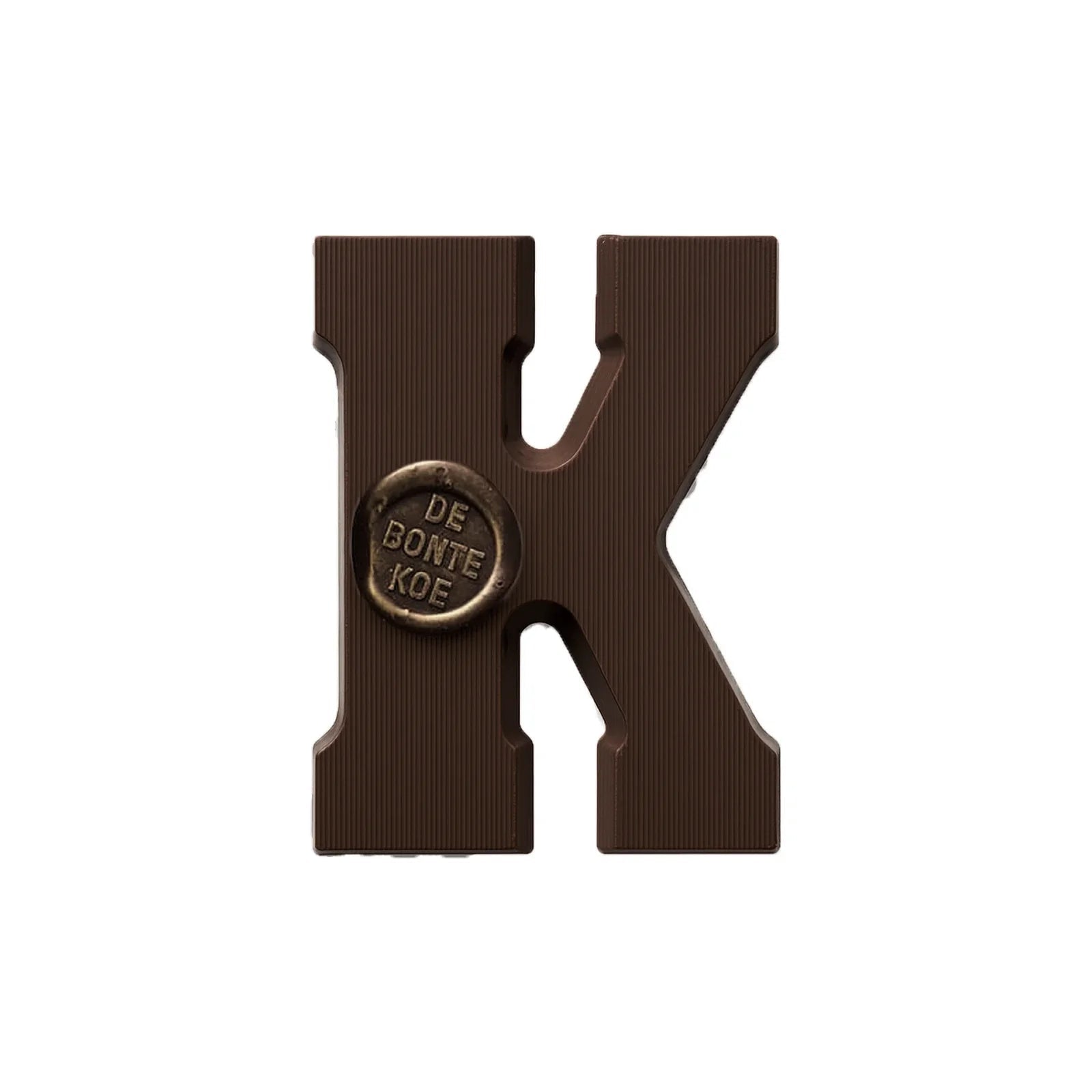 Chocoladeletter | Puur (vegan) - De Bonte Koe