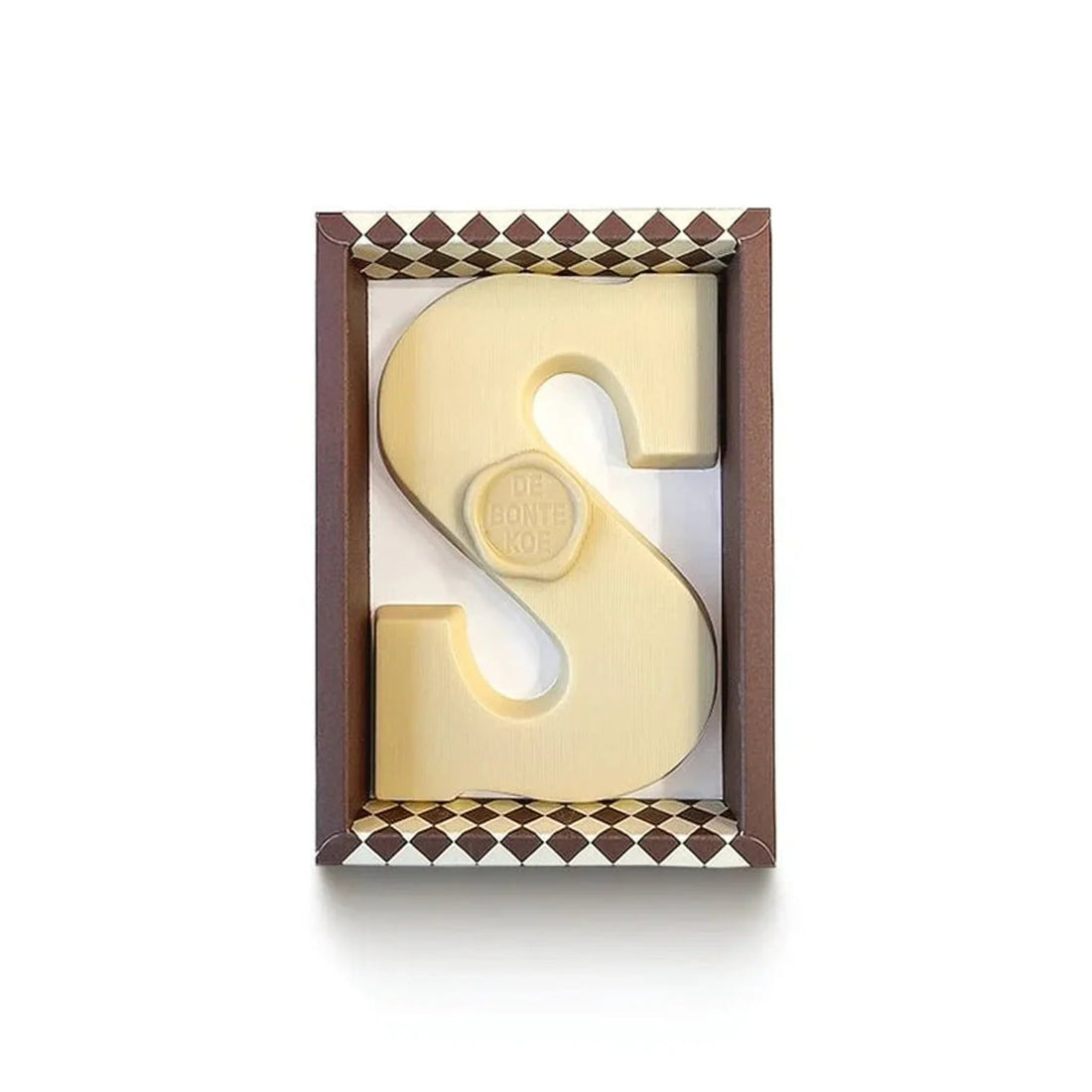 Chocoladeletter | S Wit - De Bonte Koe