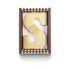 Chocoladeletter | S Wit - De Bonte Koe