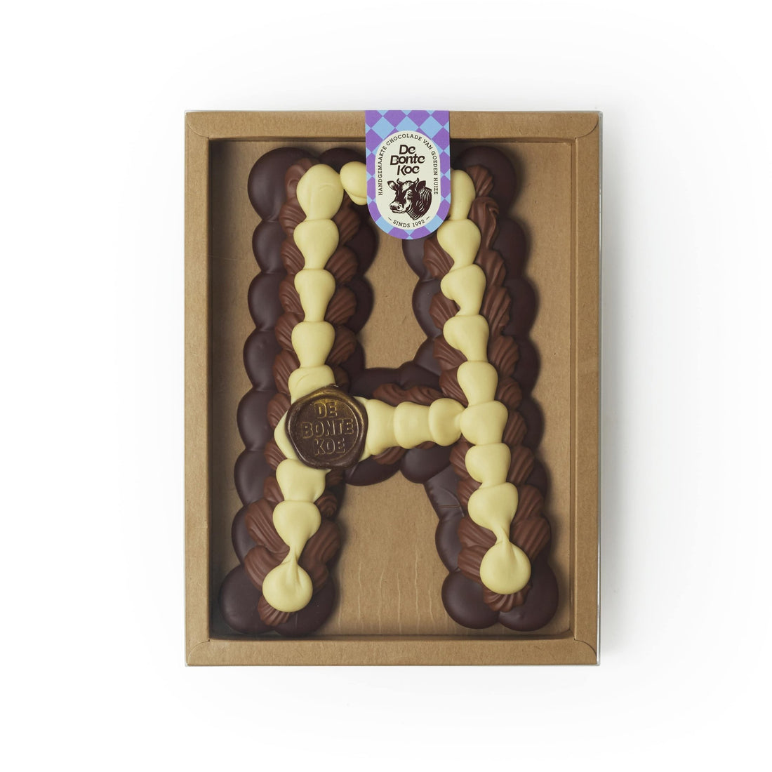 Chocoladeletter | XL Deluxe - De Bonte Koe