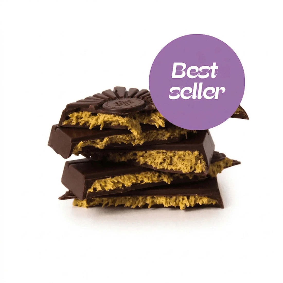 Deluxe reep | Pistache Künefe pure chocolade - De Bonte Koe