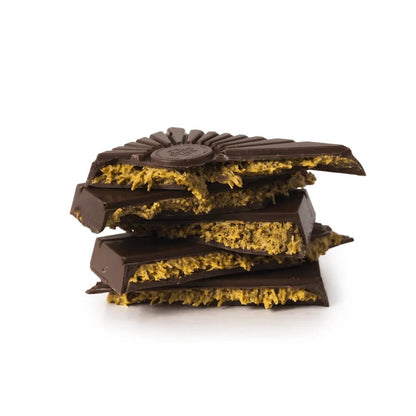 Deluxe reep | Pistache Künefe pure chocolade - De Bonte Koe