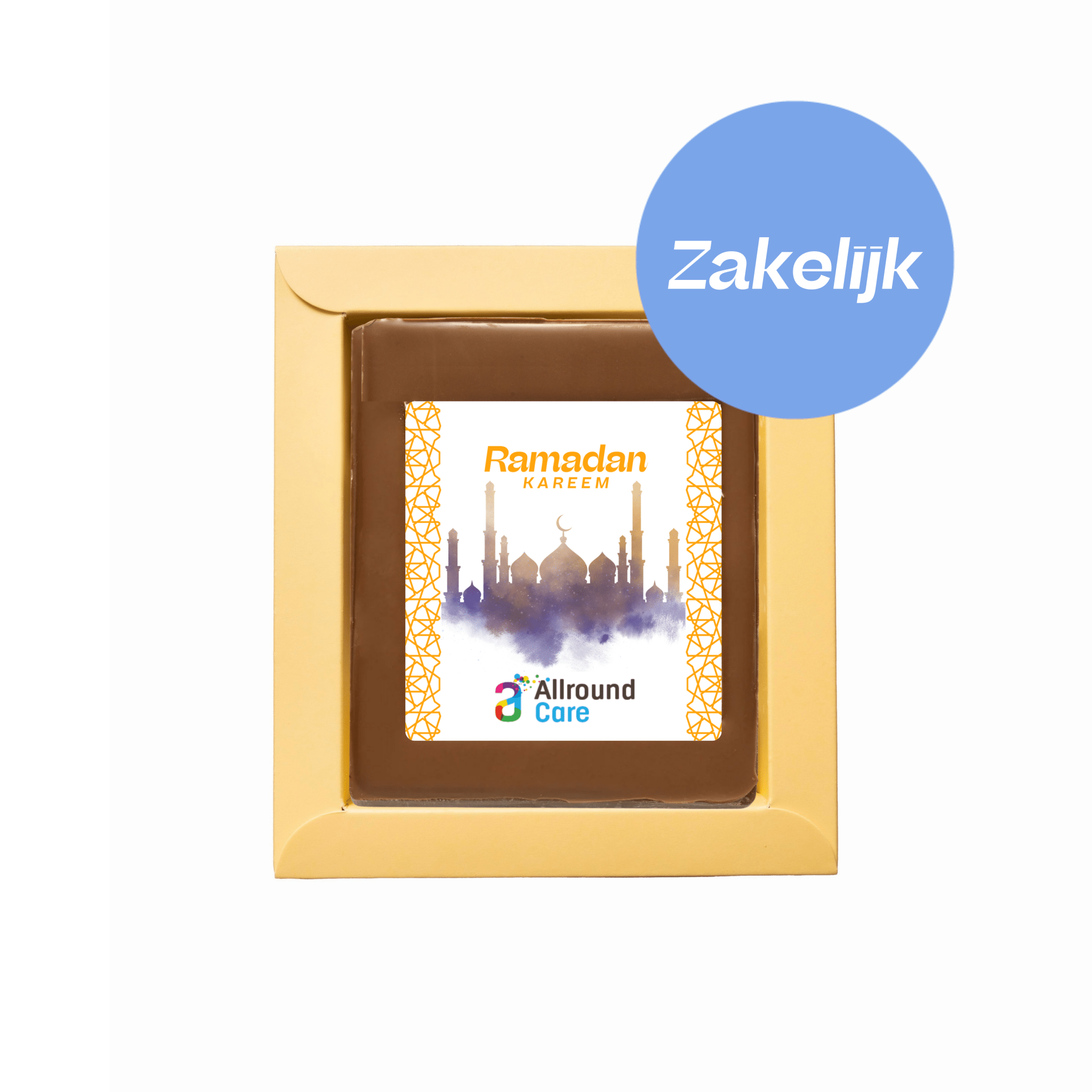 Gepersonaliseerde Chocolade Wenskaart | Ramadan/ Eid - De Bonte Koe