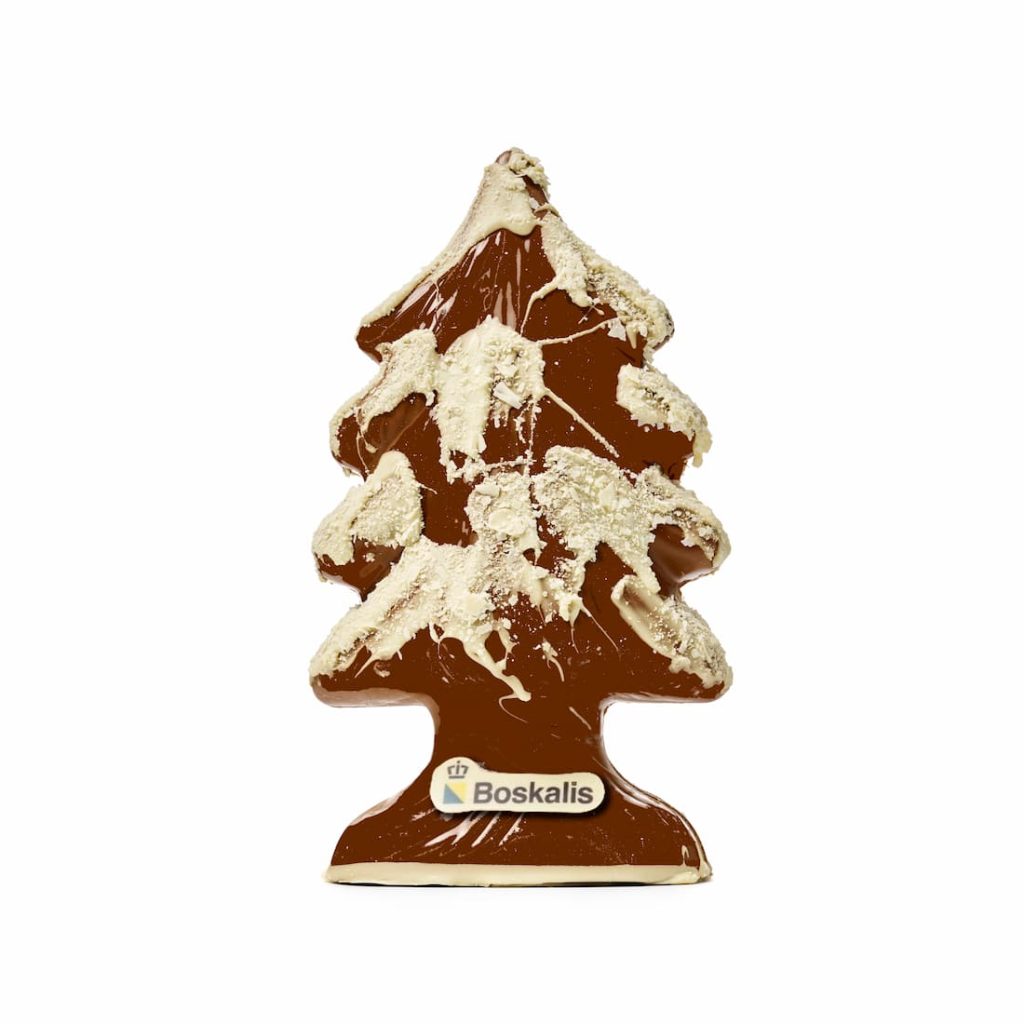 Chocolade 3D Kerstboom | Gepersonaliseerd met logo