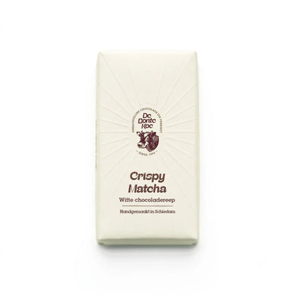 Matcha | Witte chocolade en soya crisps - De Bonte Koe