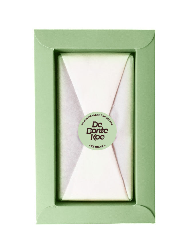 Deluxe reep | Pandan Kokos melkchocolade